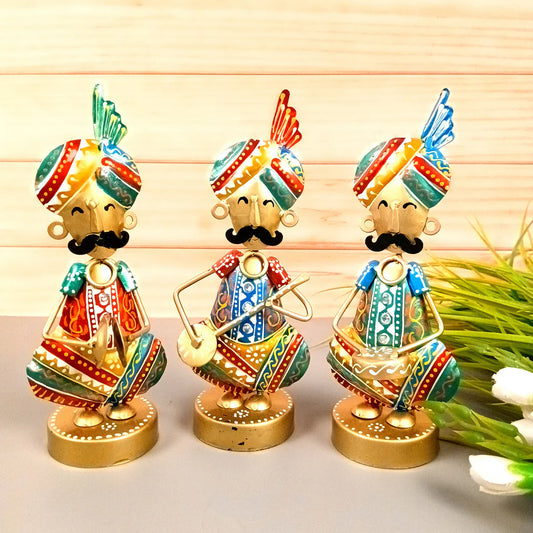 Musician Figurine Showpiece Set | Artifacts for Home